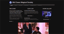 Desktop Screenshot of midessexmagicalsociety.co.uk